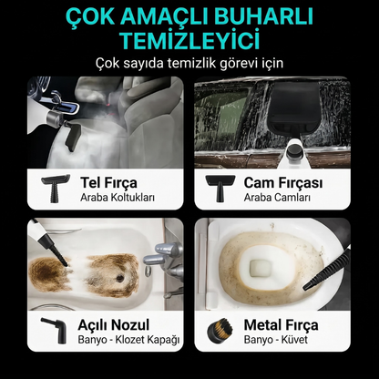 Hepsi bir arada basınçlı buharlı temizleme makinesi